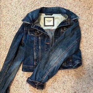 Abercrombie and fitch denim jacket